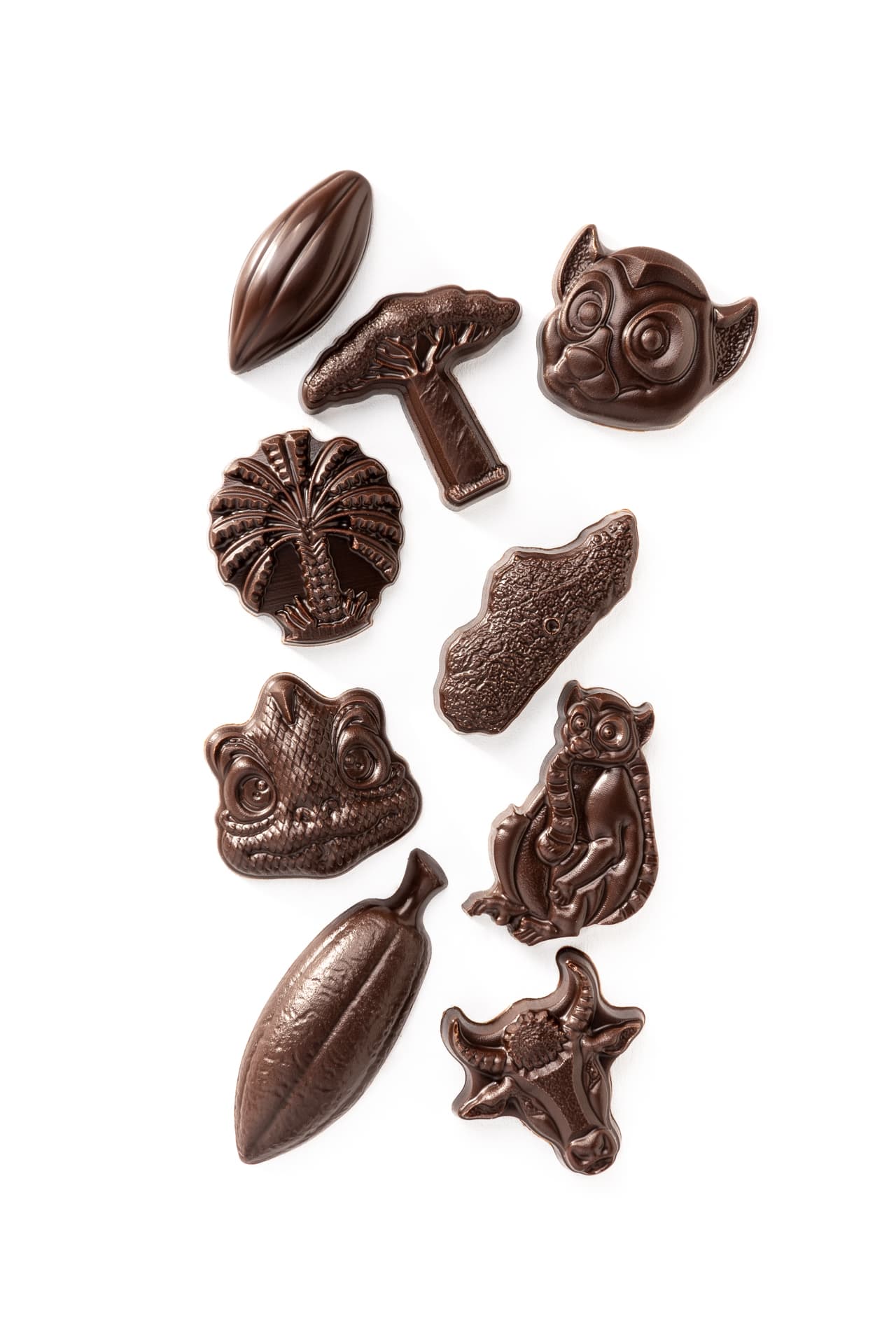 Sculptures noir Madagascar